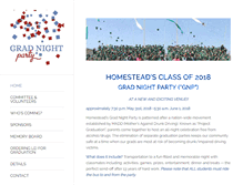 Tablet Screenshot of hhsgradparty.org